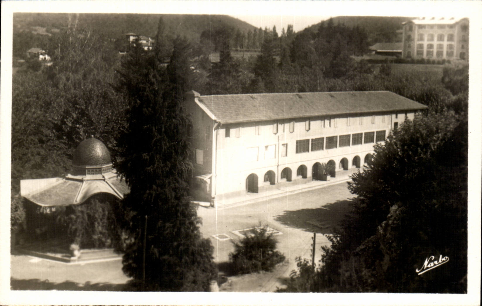 CPSM Barbazan thermal Park View Refreshment bar of the thermal spring