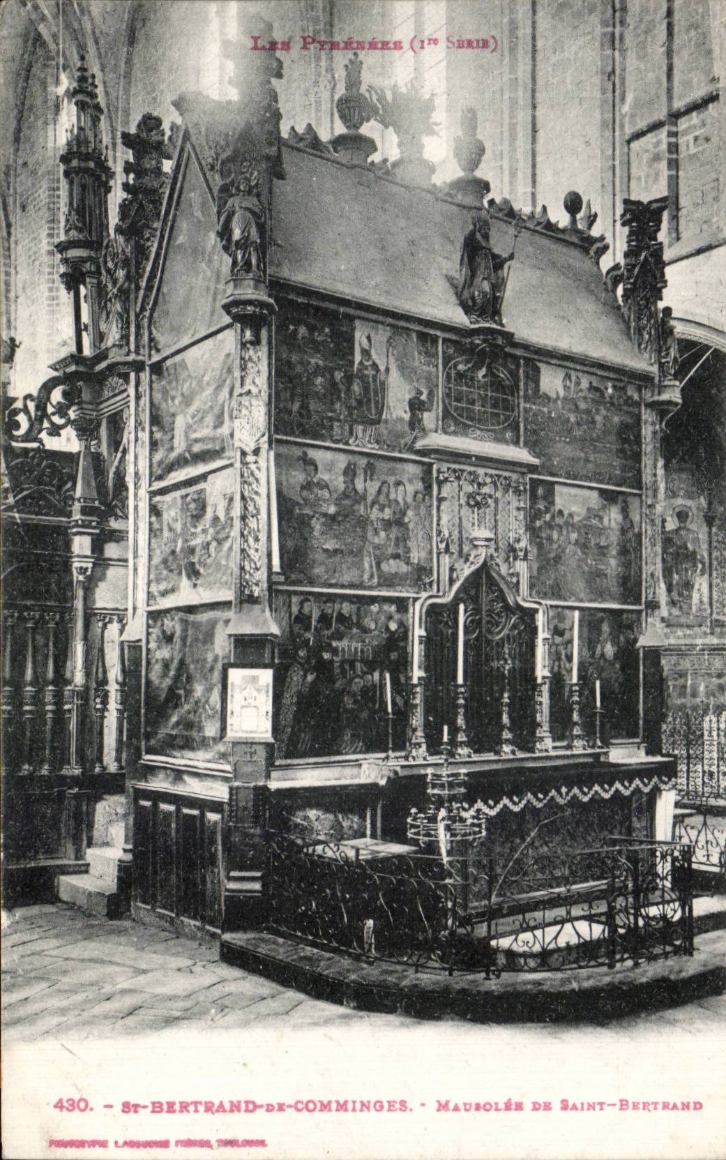 CPA St Beltran de Comminges Mausoleum del santo Beltran
