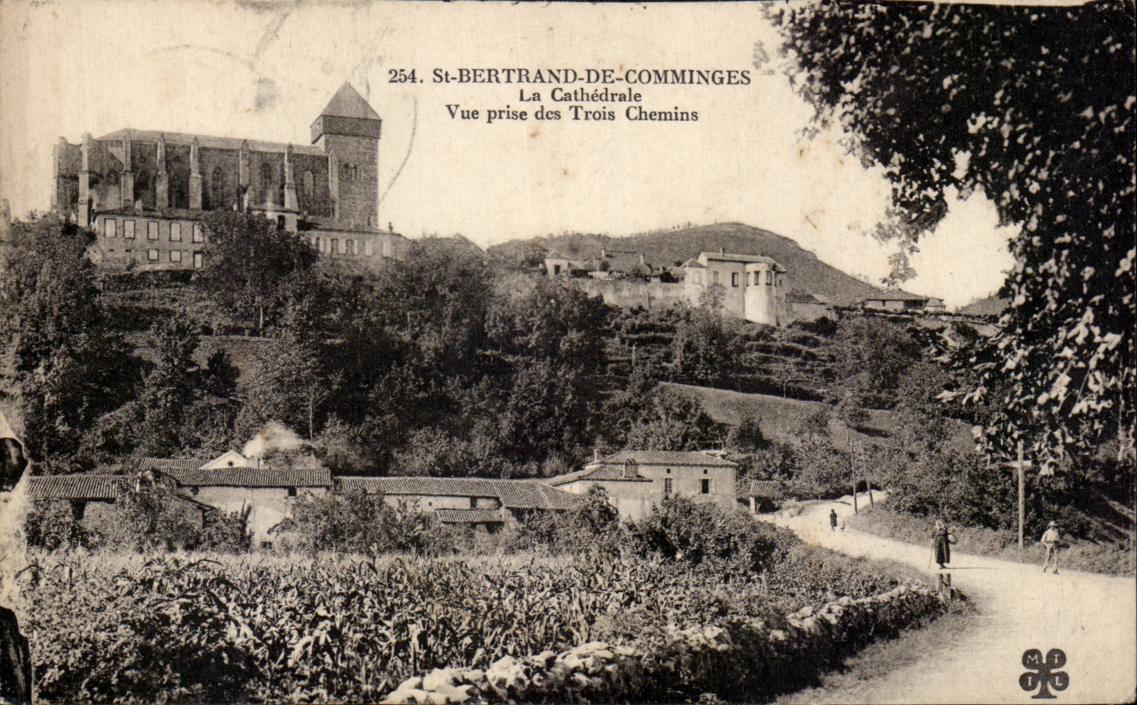 CPA St Beltran de Comminges la catedral vista de las tres maneras