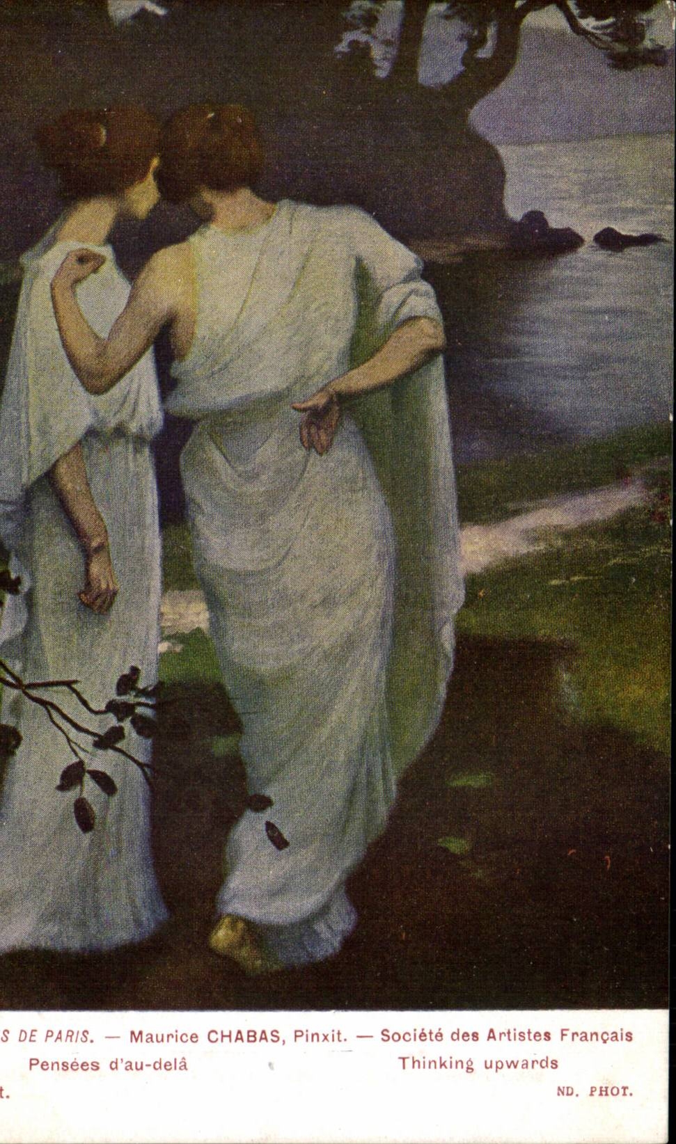 CPA Living rooms of Paris Maurice Chabas Thought of of