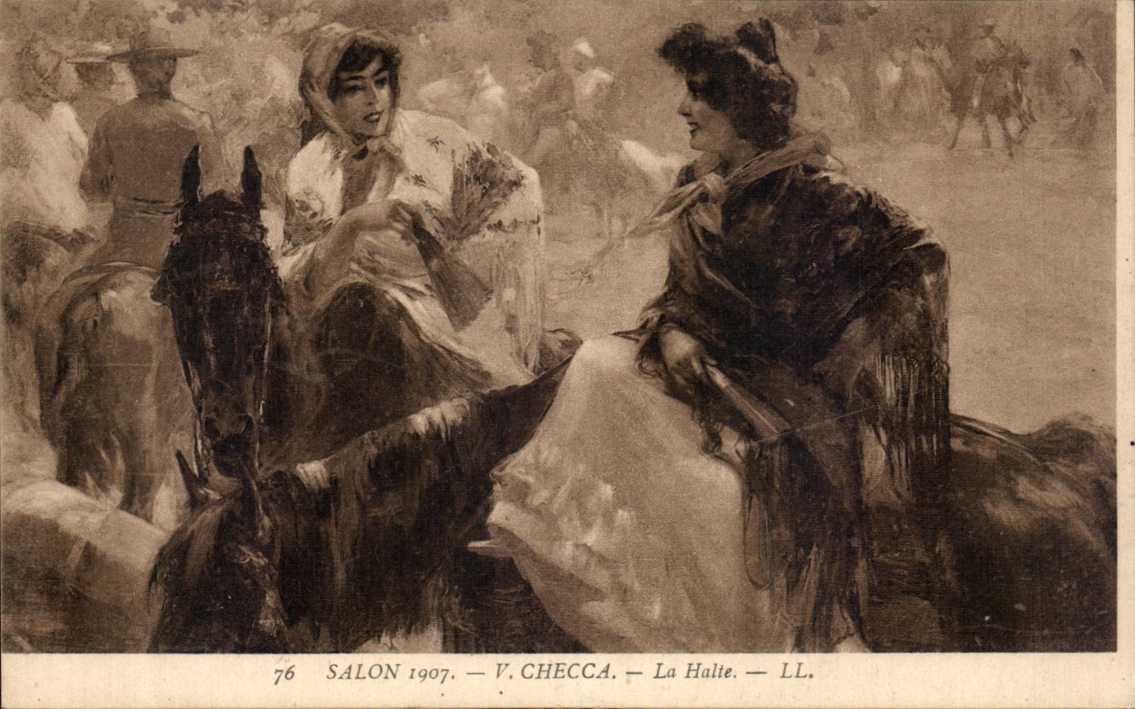 CPA Living room 1907 Checcca the halt