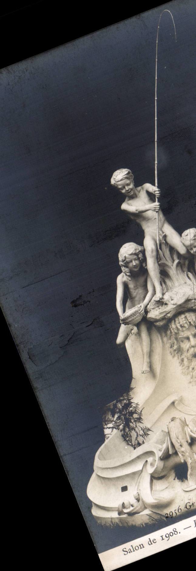 CPA Fantasy Living room of 1908 Sinners per Georges Perraud