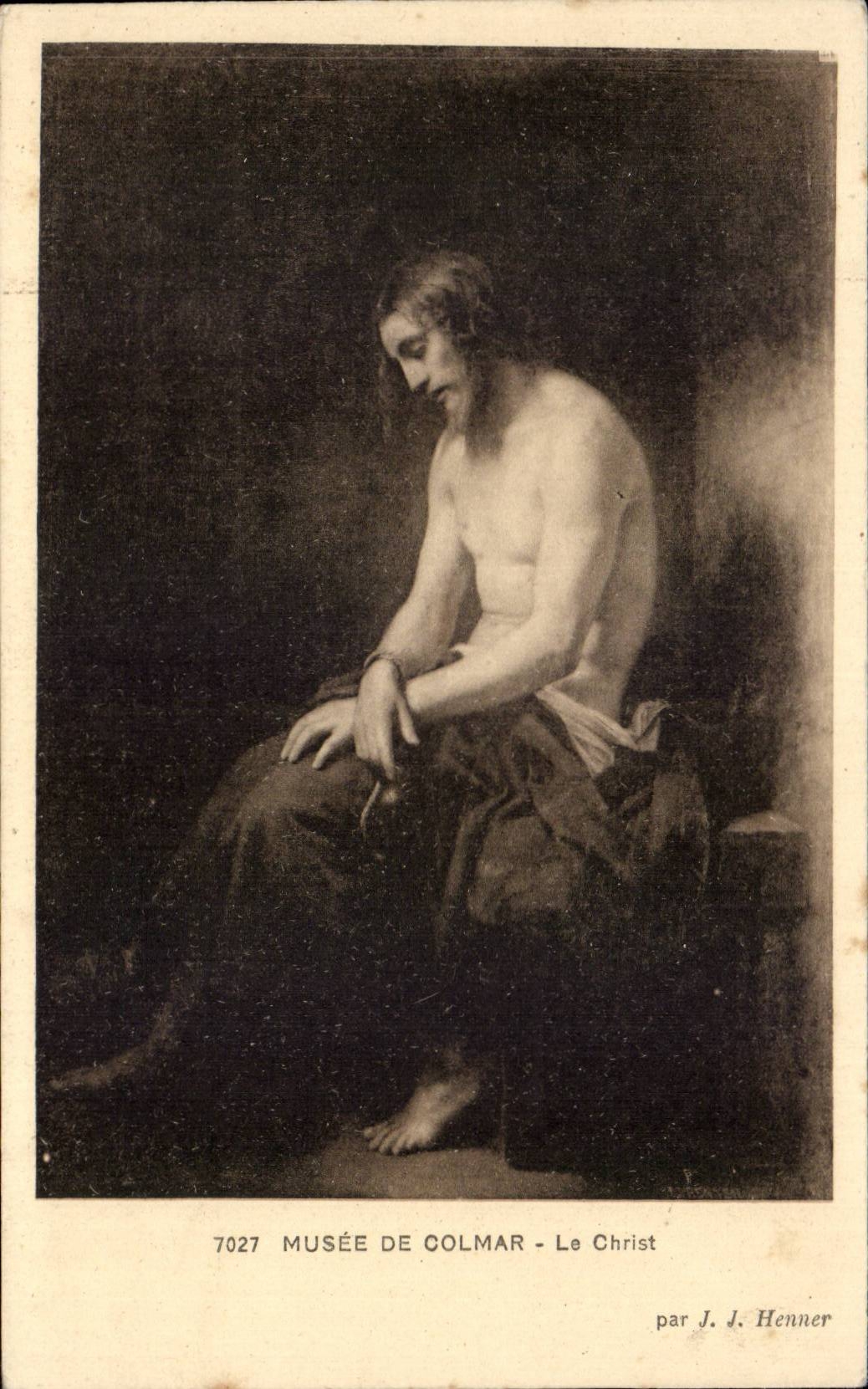 CPA Musee de Colmar Le Christ