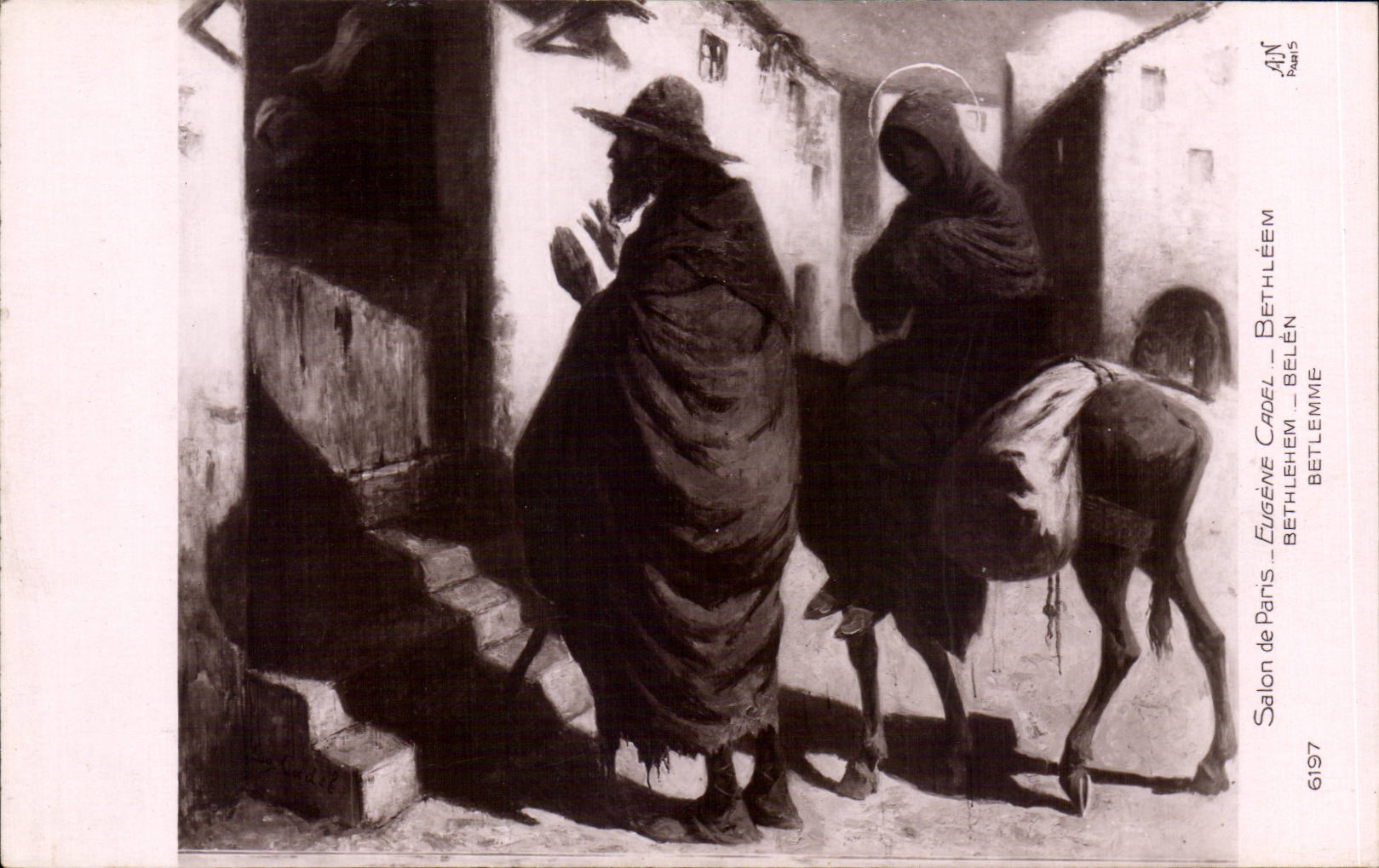 CPA Fantaisie Paris Eugene Cadel Bethleem 