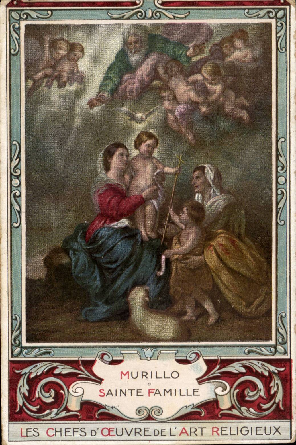 CPA Murillo Fantasy Saint Family