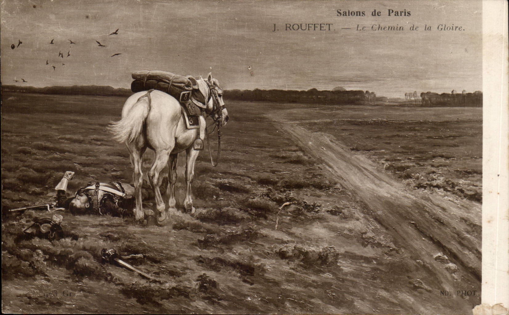 CPA Fantasy Living rooms of Paris Rouffet the way of Militaria glory