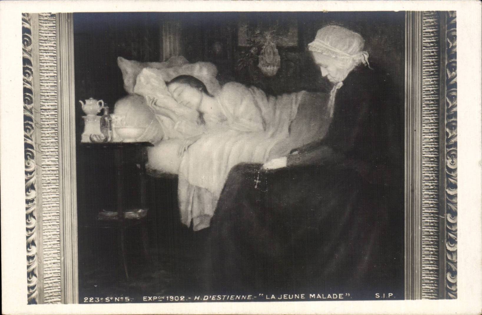 CPA Fantasy Fair 1902 H d4estienne the young patient