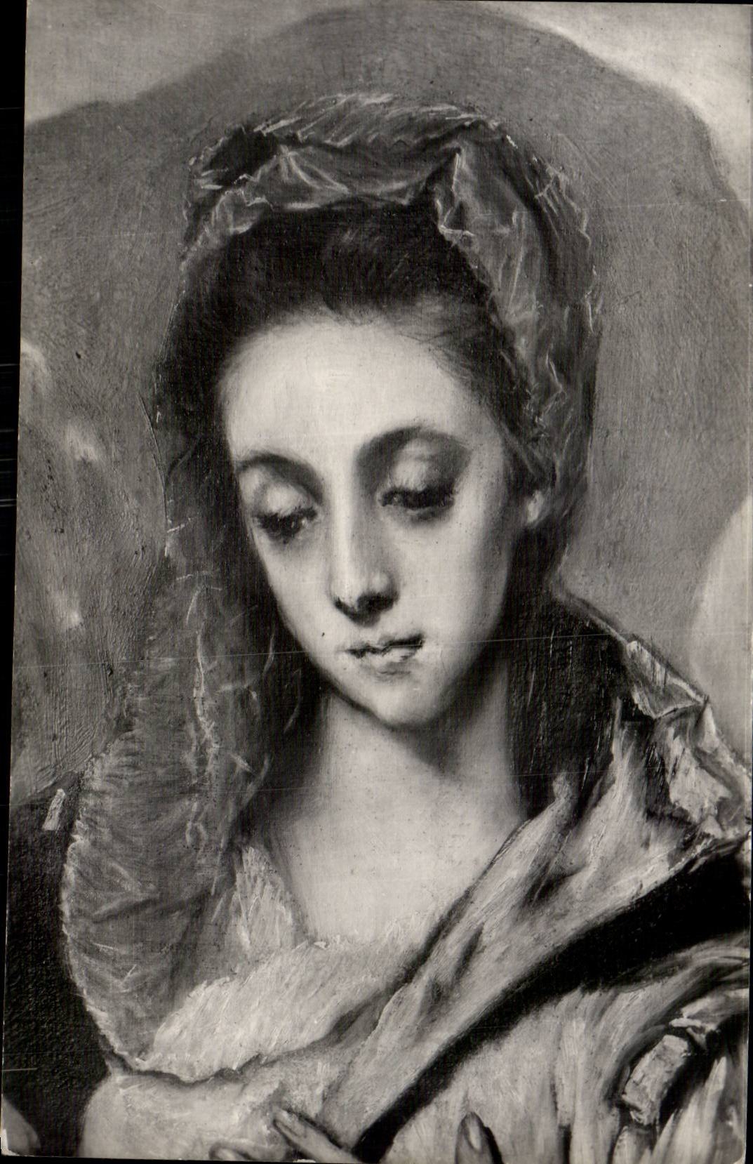 CPA Fantaisie Toledo La Sagrada familia Detalle