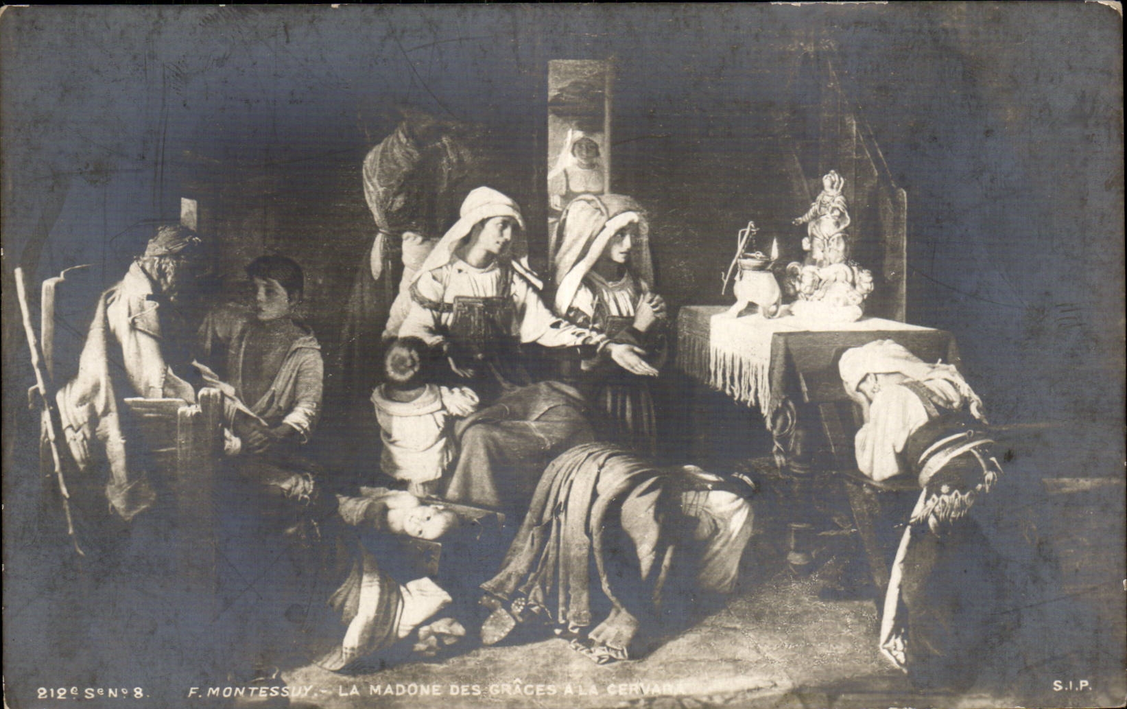 CPA Fantaisie Montessuy La madone des graces a la Cervaga