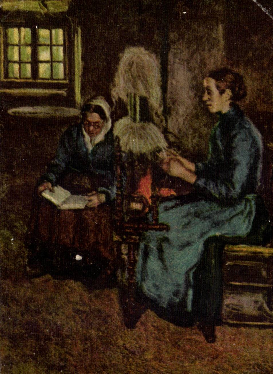 Fantasia Richard Hartmann Spinnrocken de CPA