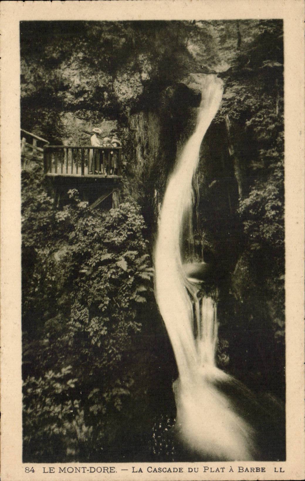 CPA the Mount Gilds the cascade of the shaving mug