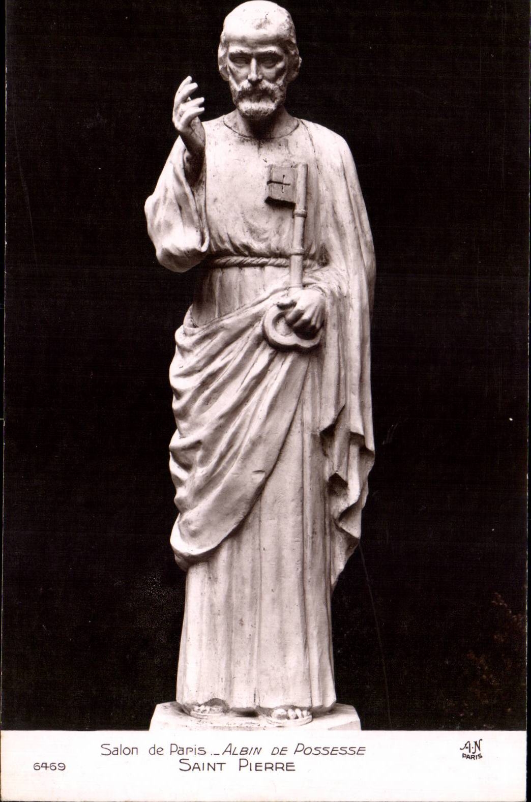 La sala de estar de la fantasia de CPA de Paris Albin de santo posee a Pedro