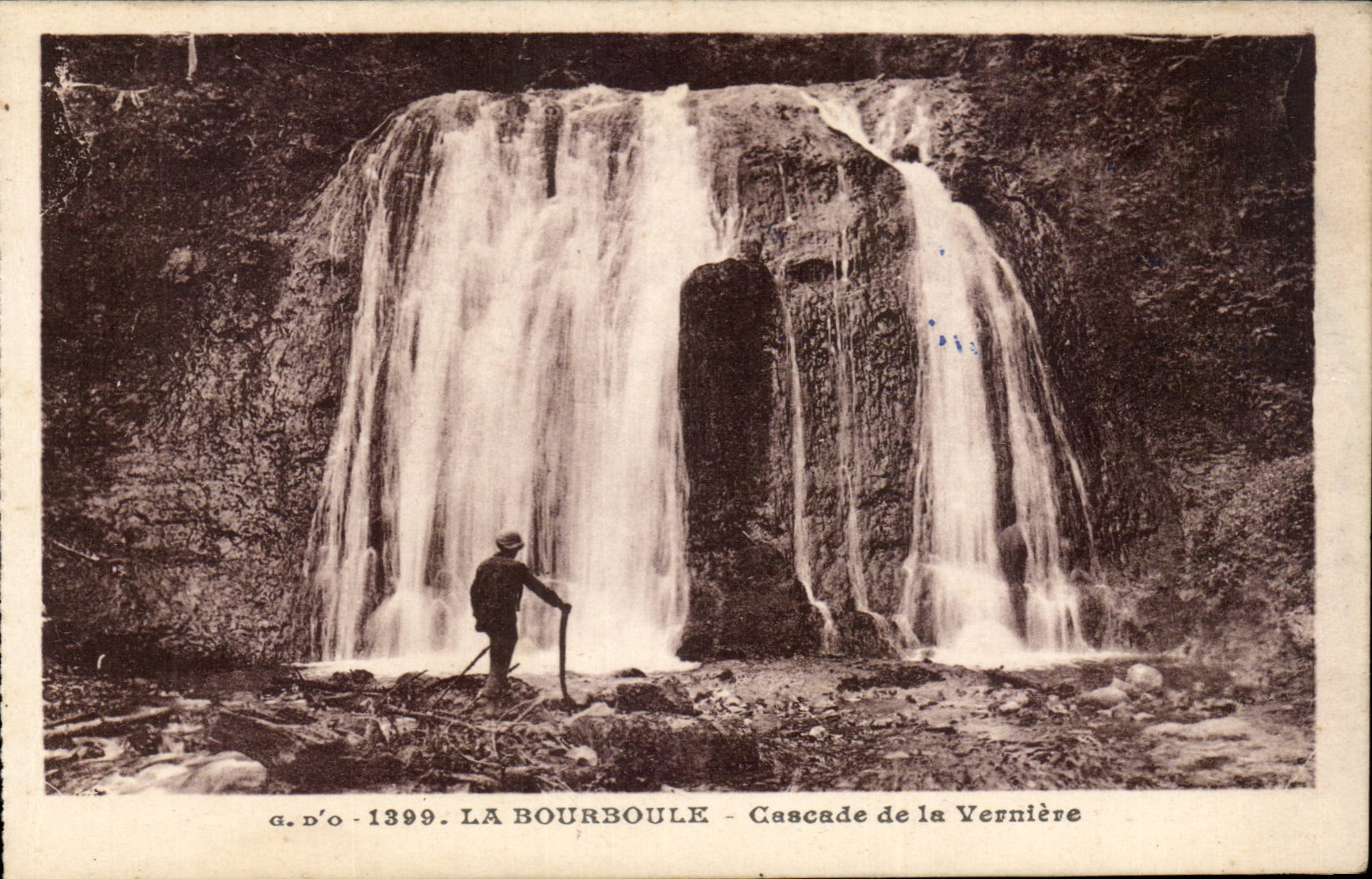 CPA Bourboule Cascades of Verniere
