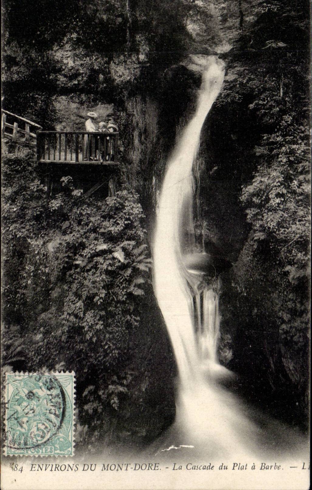 CPA Environs of the Mount Gilds the cascade of the shaving mug