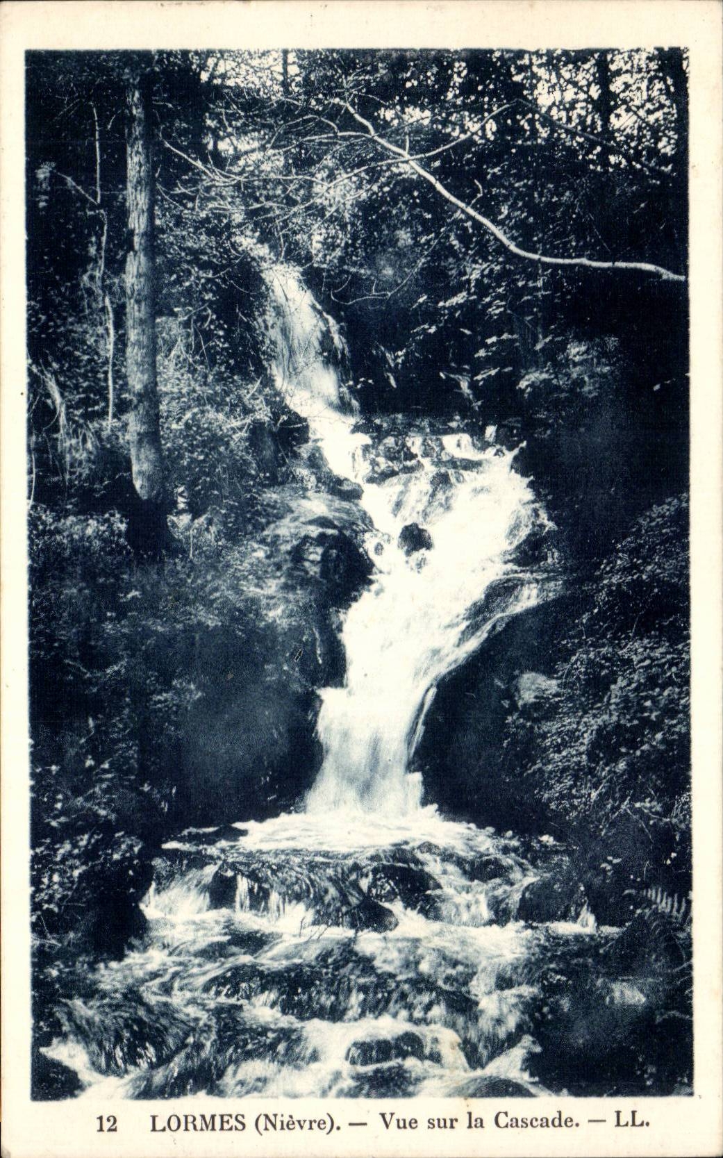 CPA Lormes Seen on the cascade