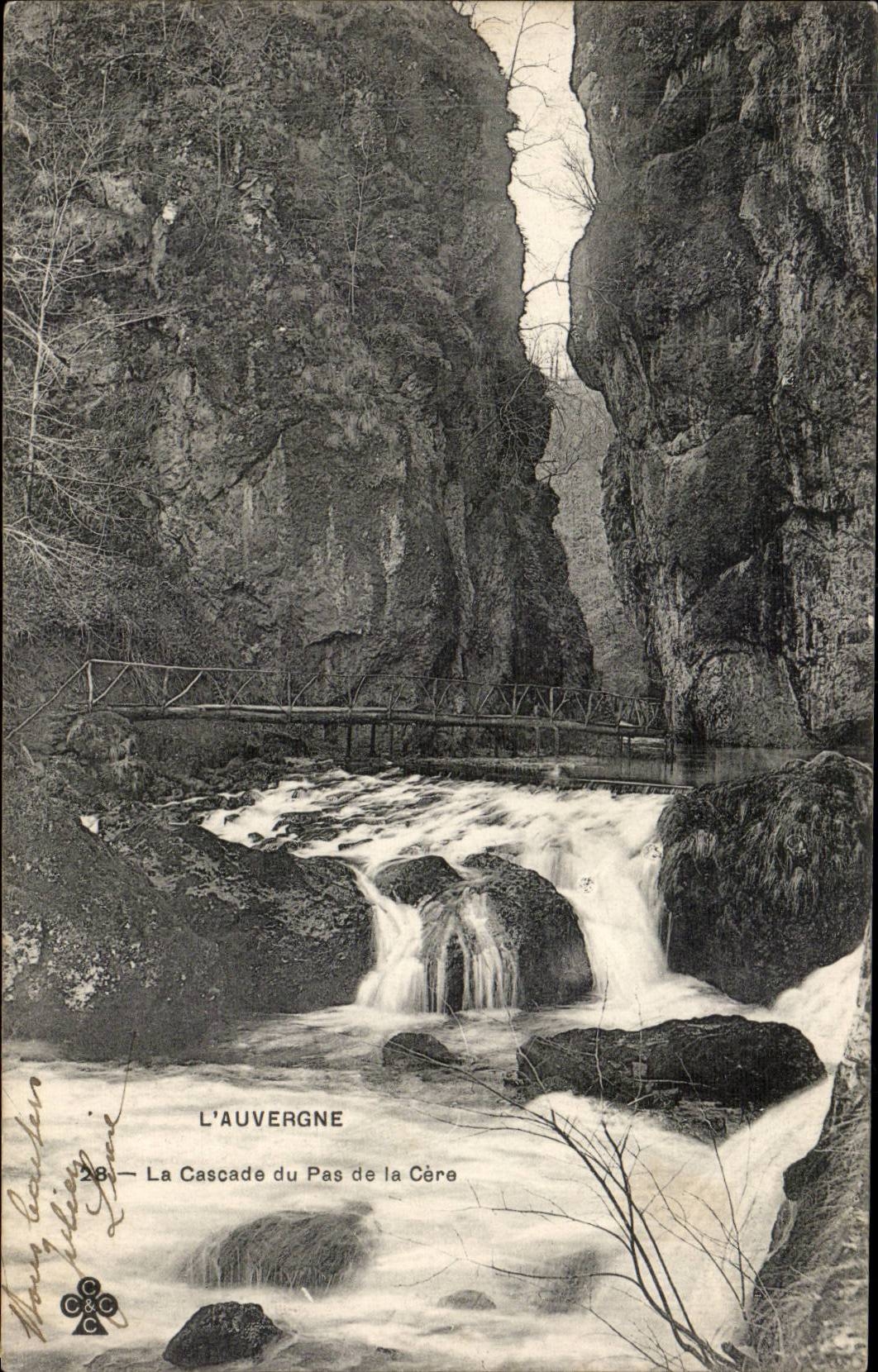 CPA Cascades of the step of Cere