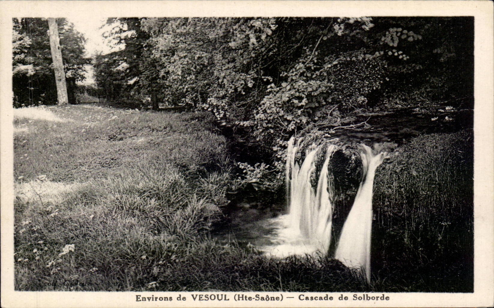 CPA Environs of Vesoul Cascades of Solborde