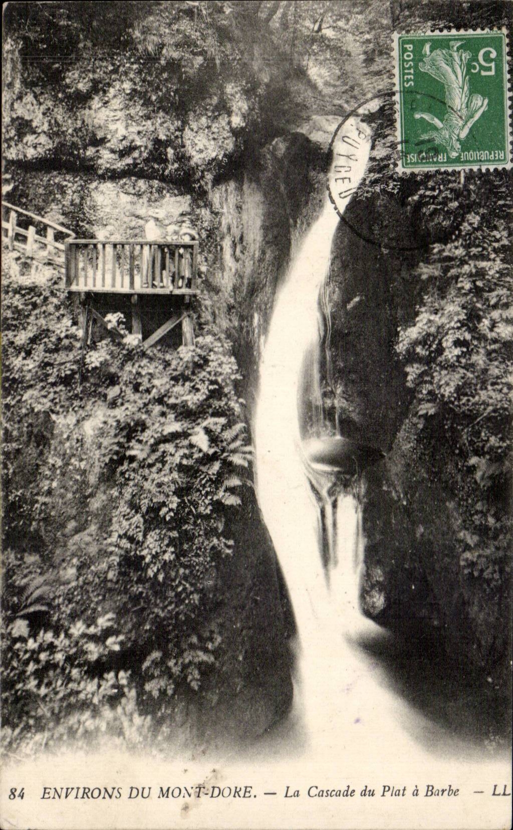 CPA Environs of the Mount Gilds the cascade of the shaving mug