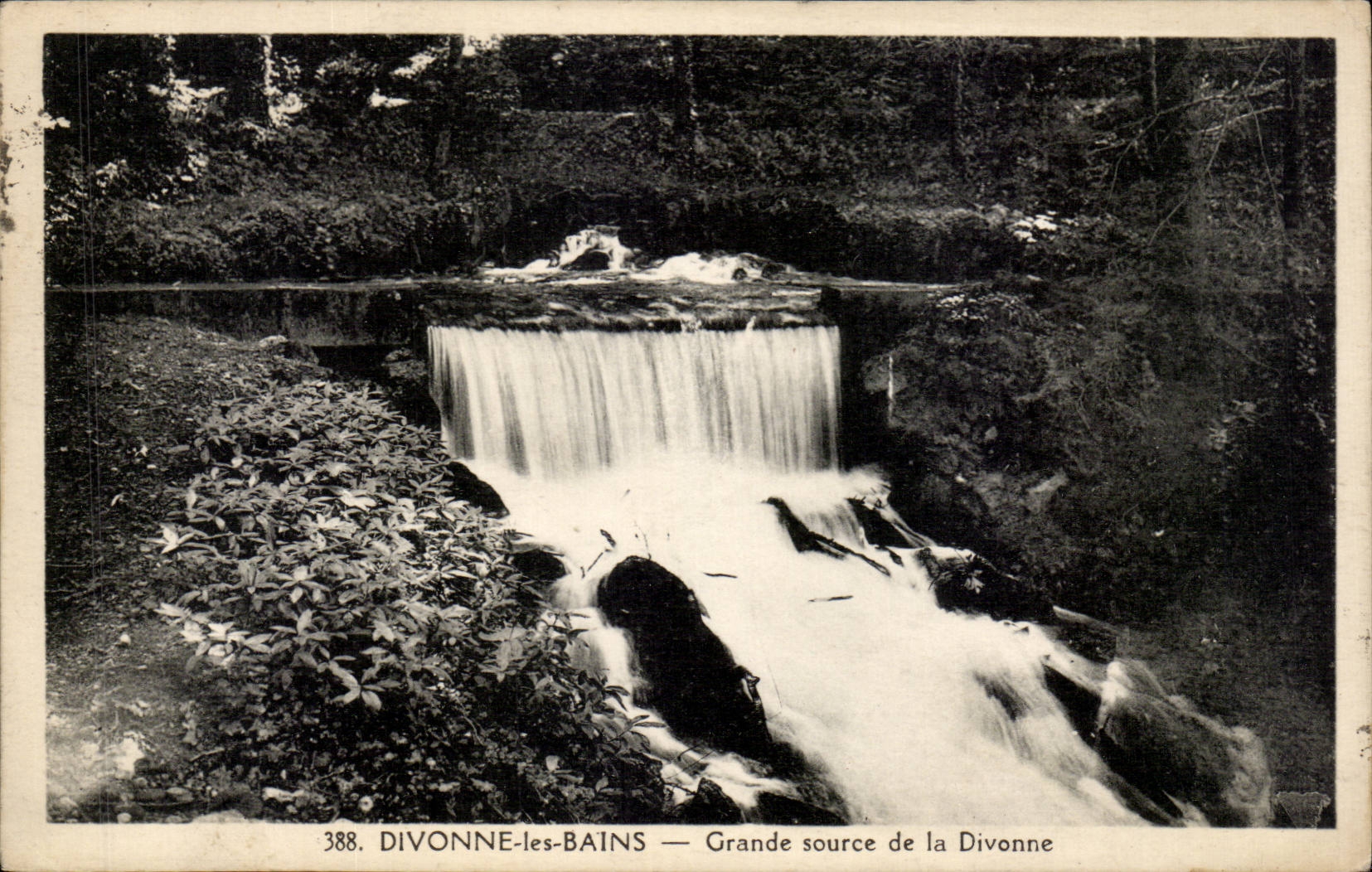 CPA Divonne les Bains Great source of Divonne