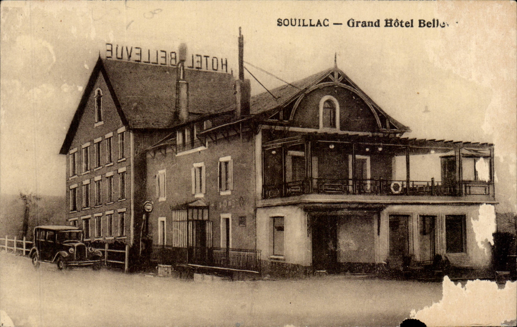 CPA Souillac Large Bellevue hotel