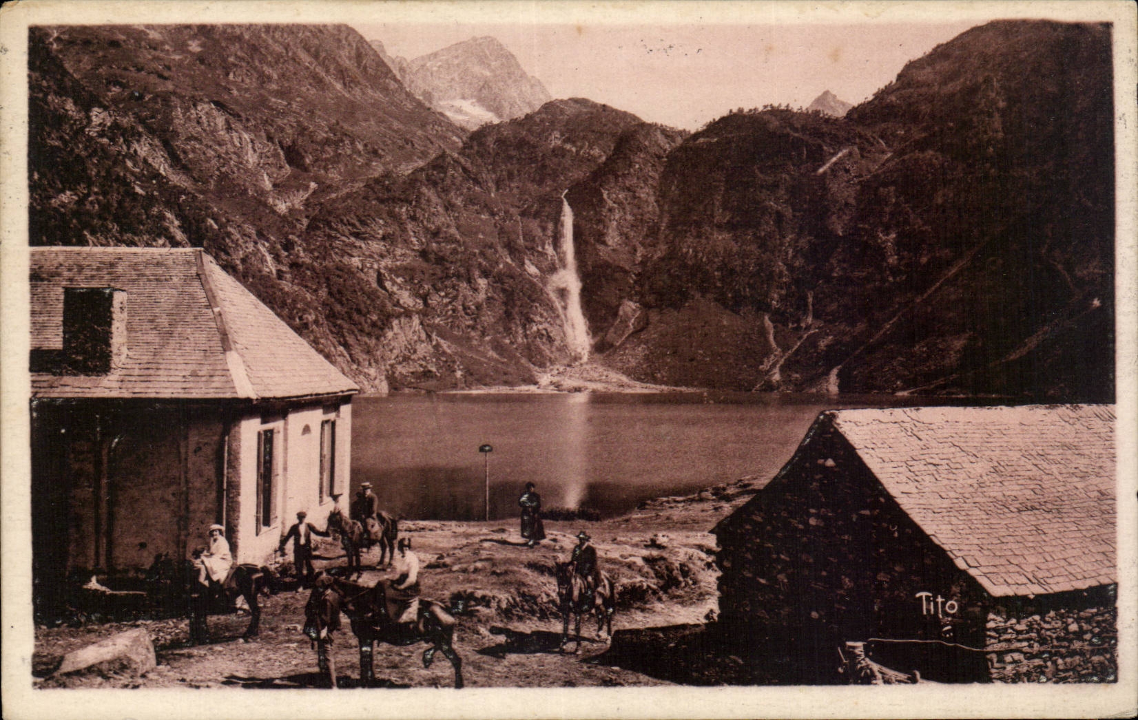 Luchon it Lake Oo - CPA