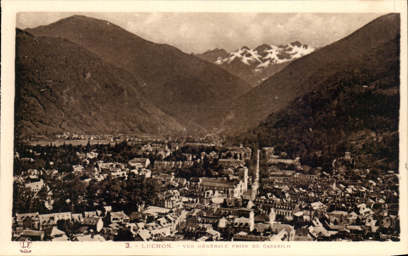 Luchon - View - CPA