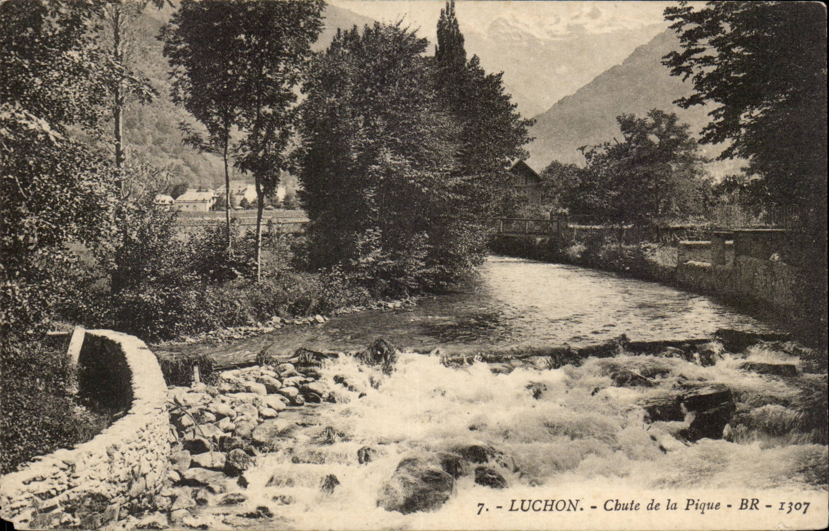 Luchon - Fall of the Spade - CPA