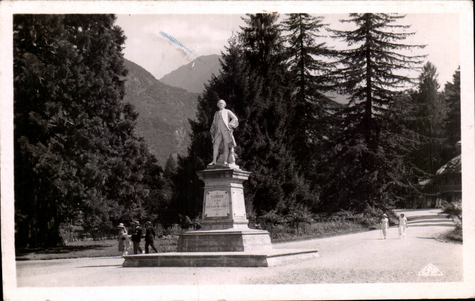 Luchon - Park of the Quincunxes - CPA