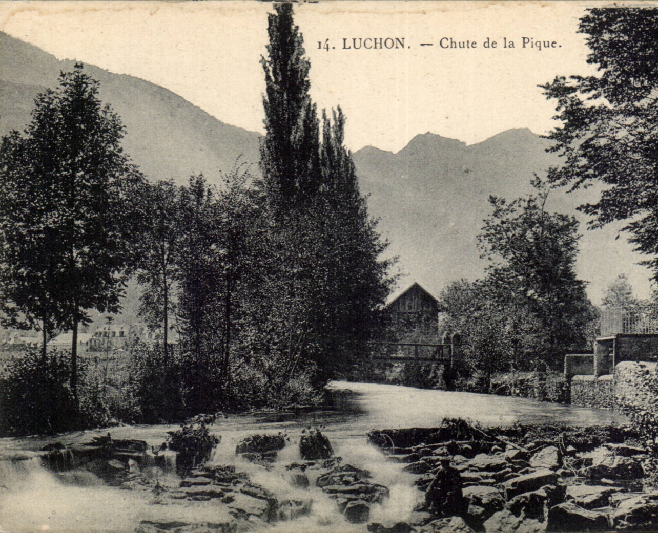 Luchon - Fall of the Spade - CPA