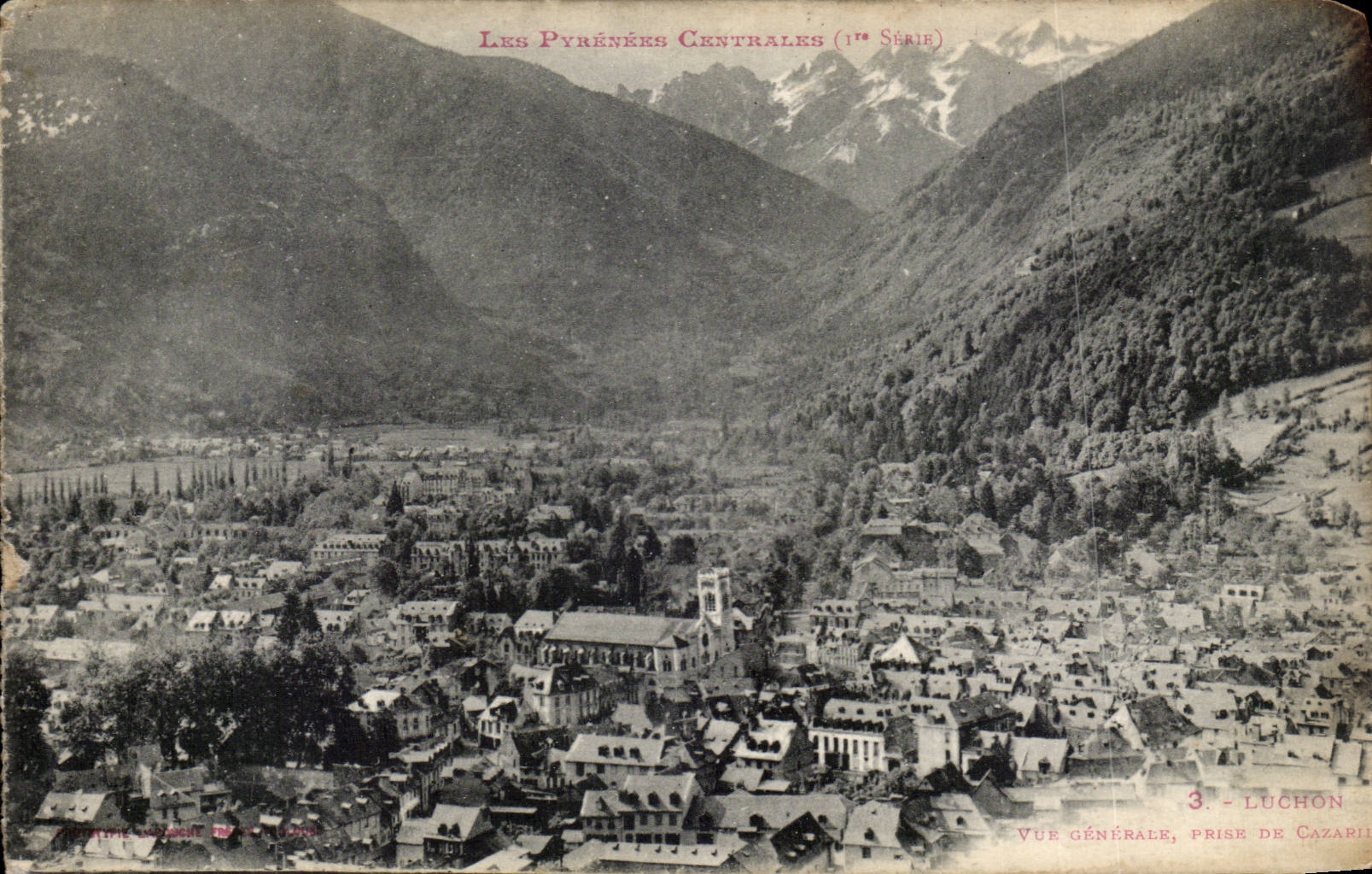 Luchon - View - CPA