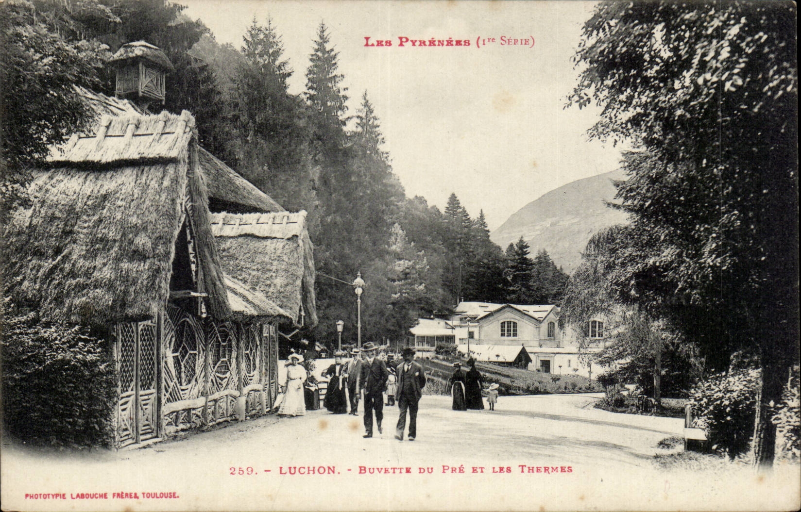 Luchon - Refreshment bar of Pre - CPA