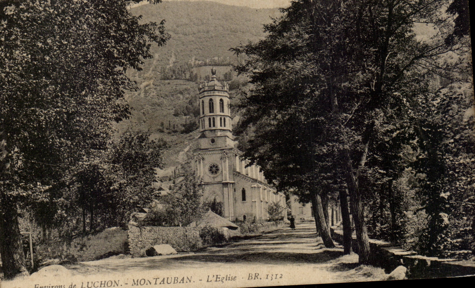 Luchon - Montauban - the Church - CPA