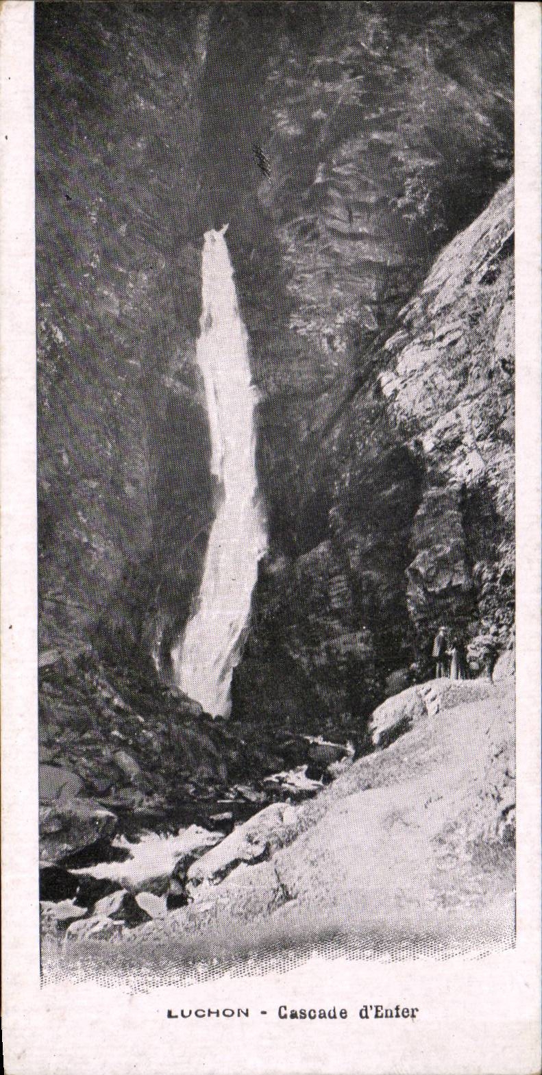 Luchon - Cascade of Hell - CPA