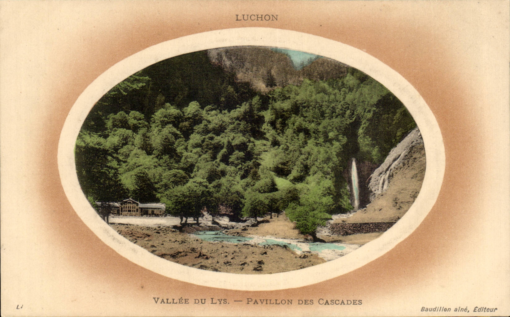Luchon - Valley of the Lily - House of the Cascades - CPA