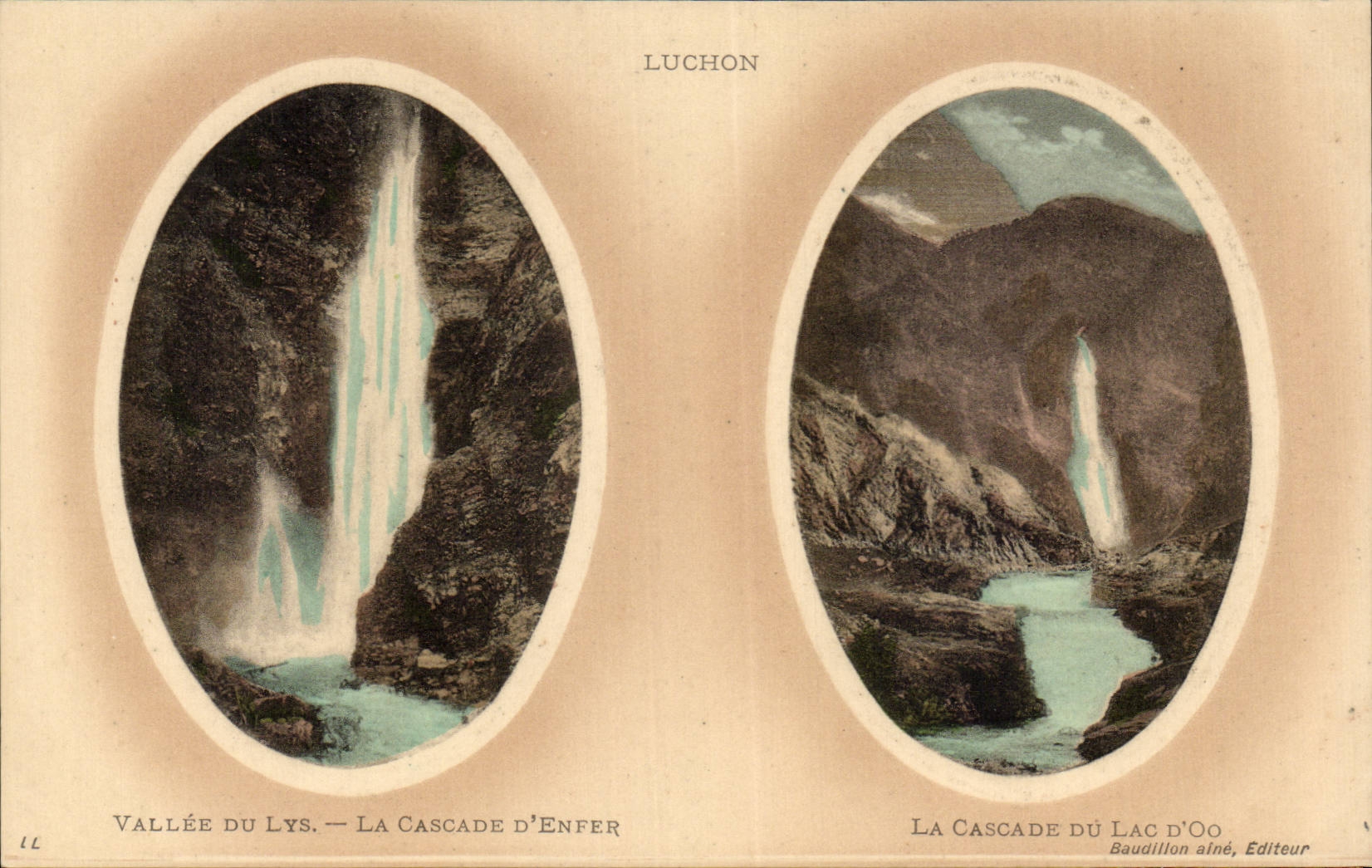 Luchon Cascades it of Hell - CPA