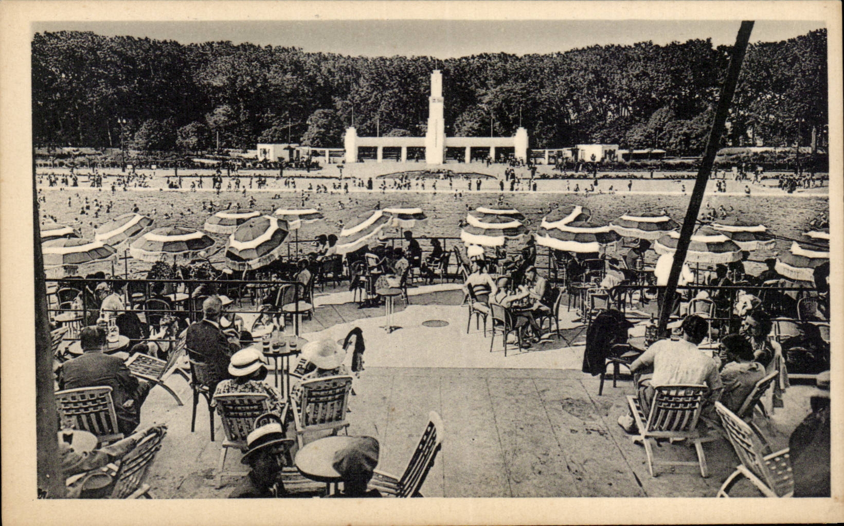 Toulouse - La Piscine Municipale du Parc - Swimming Pool - CPA 