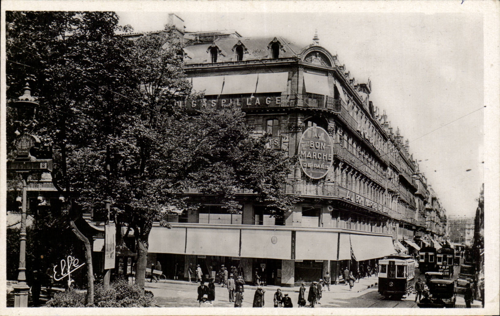 Toulouse - La Rue Alsace Lorraine - CPA Au bon Marche Grand magasin
