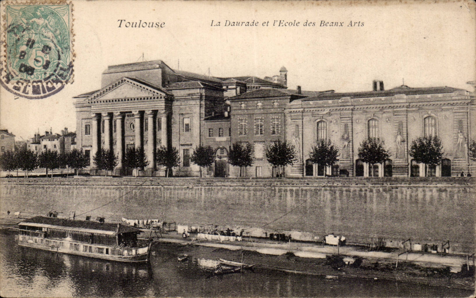 Toulouse - La Daurade et l'Ecole des Beaux Arts - CPA 