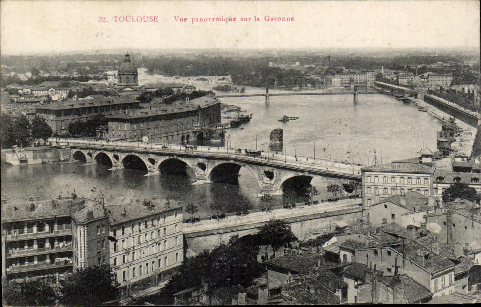 Toulouse - Vue Generale sur la Garonne - CPA 