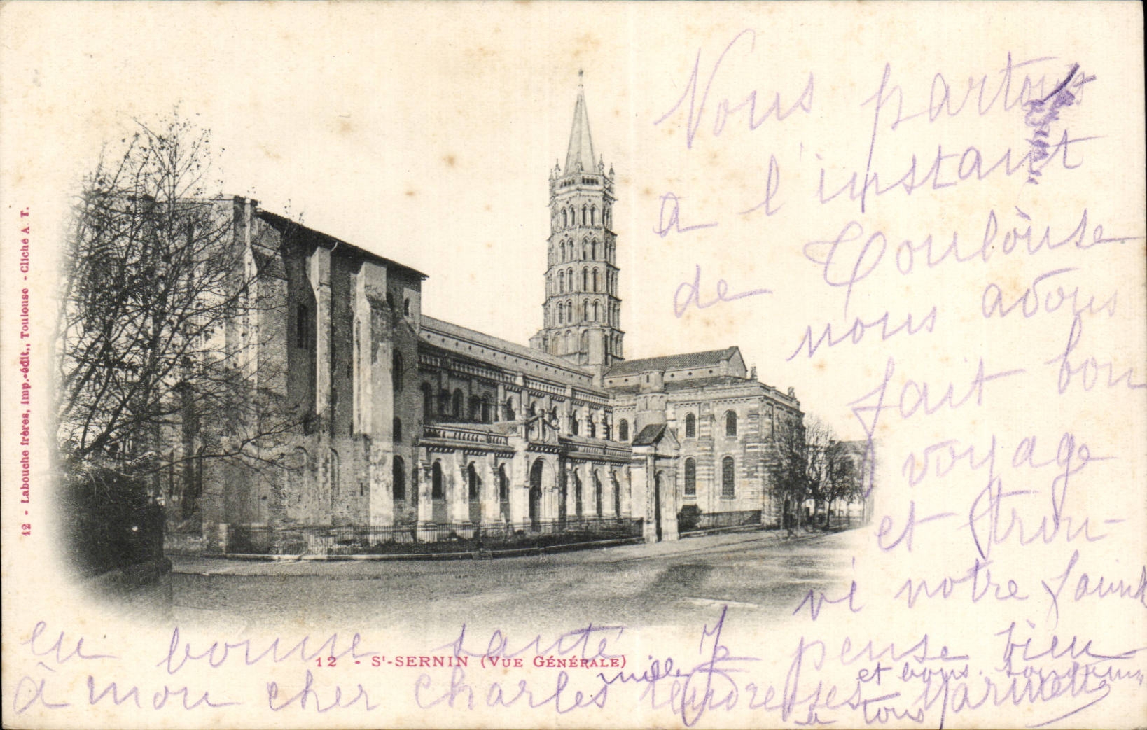 St Sernin - Vue Generale - CPA 