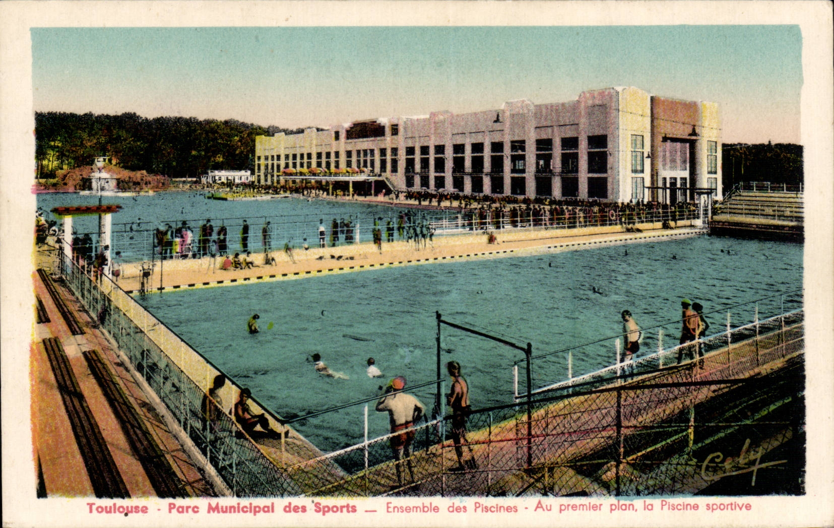 Toulouse - Parc Municipal des Sports - La Piscine - Swimming Pool - CPA 