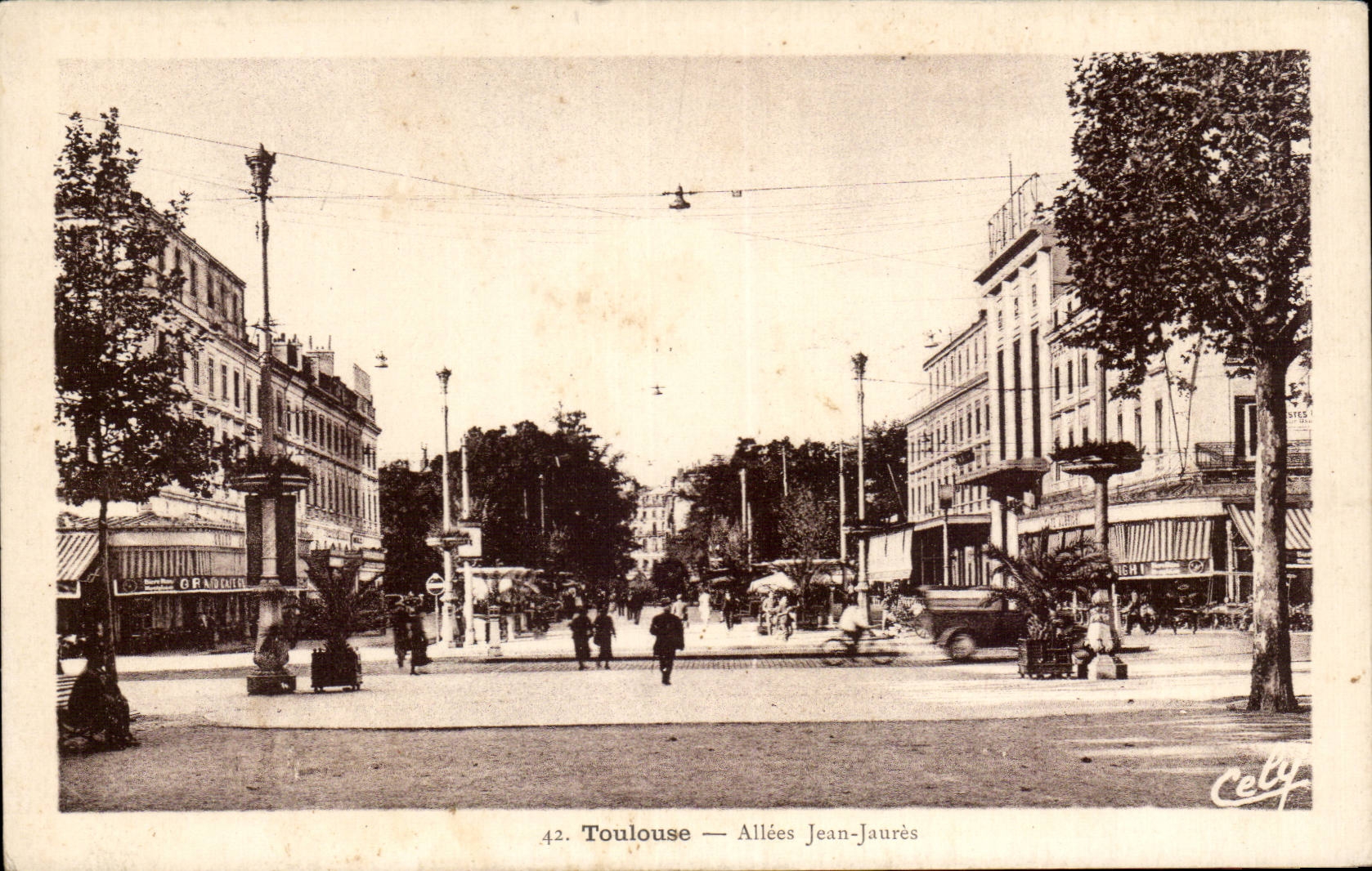 Toulouse - Allees Jean Jaures - CPA 