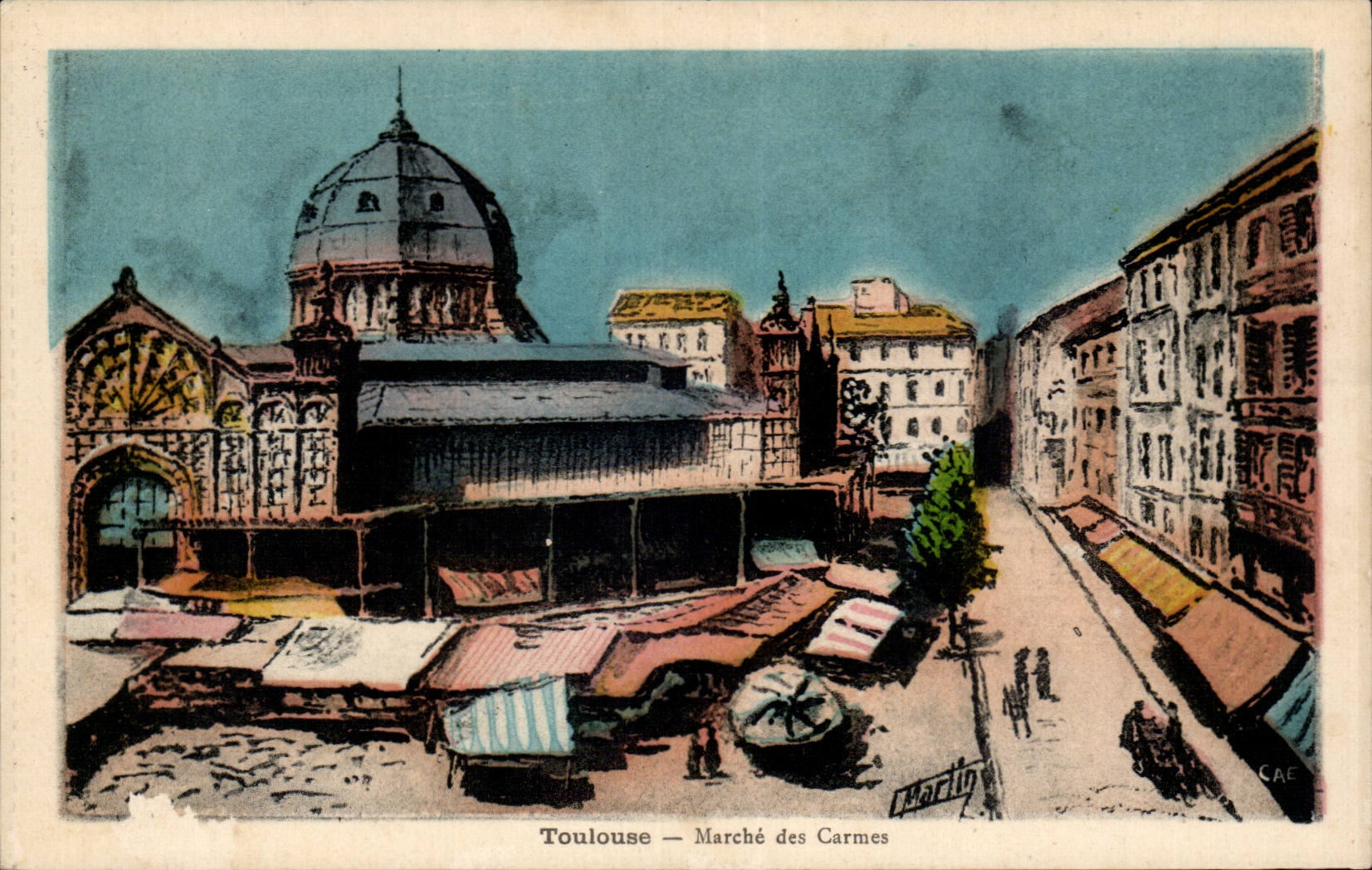 Toulouse - Marche des Carmes - CPA 