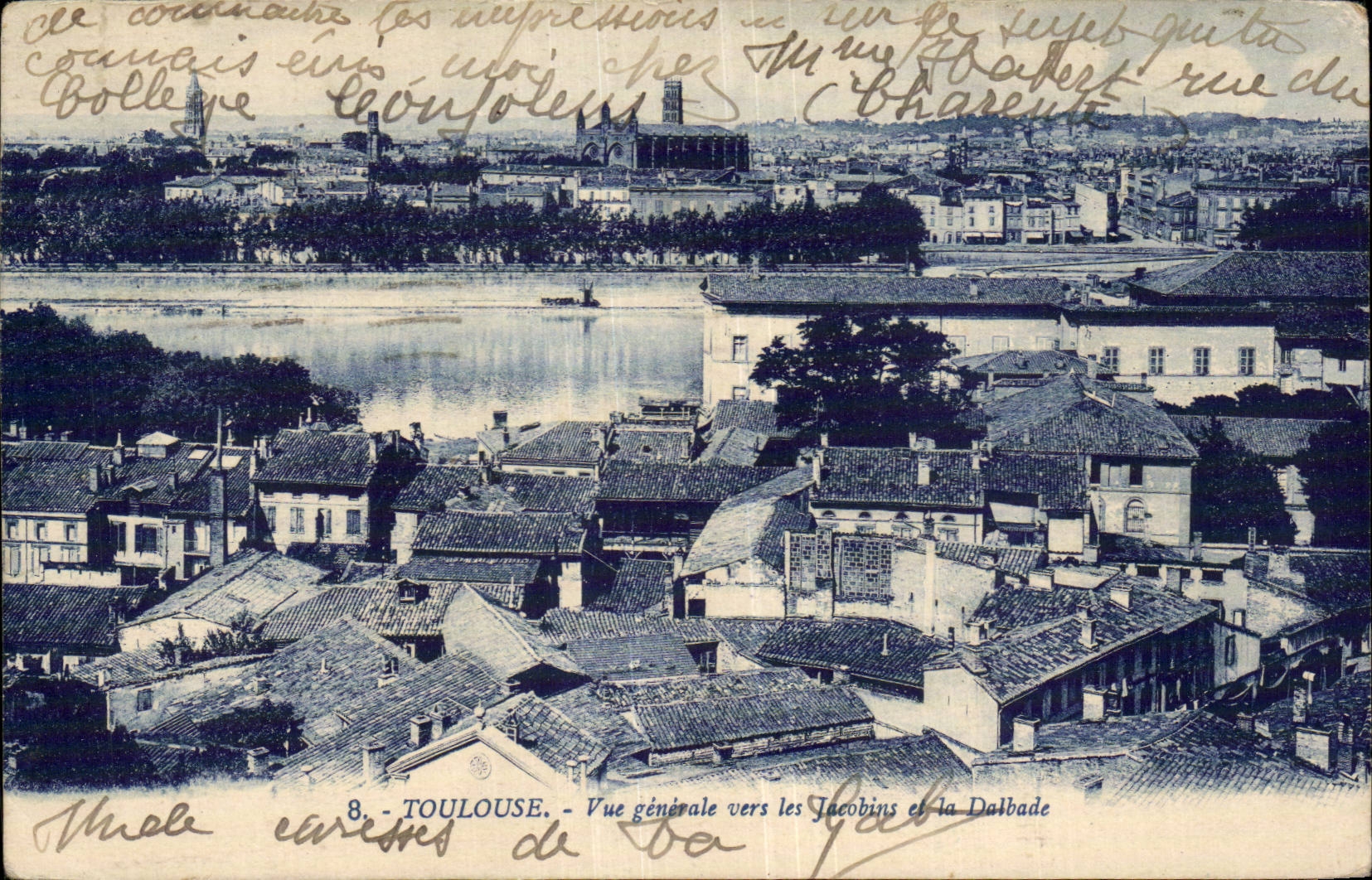 Toulouse - Vue Generale vers les Jacobin et la Dalbade - CPA 