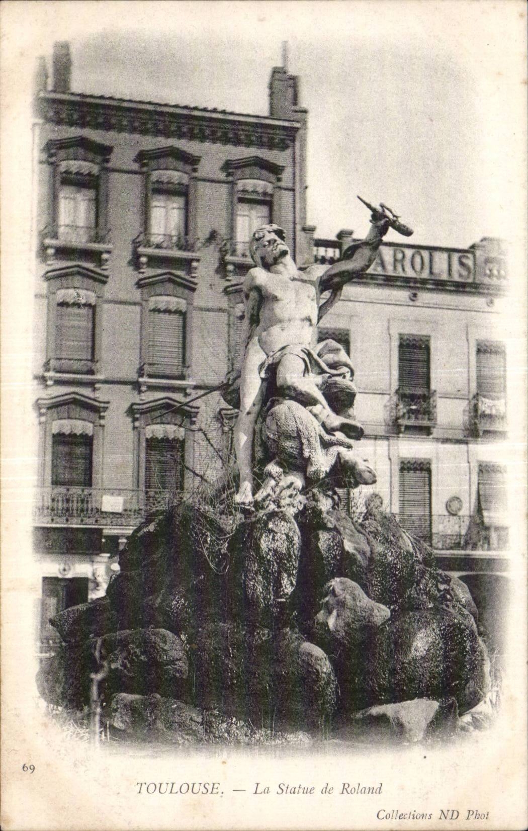 Toulouse - La Statue de Roland - CPA 