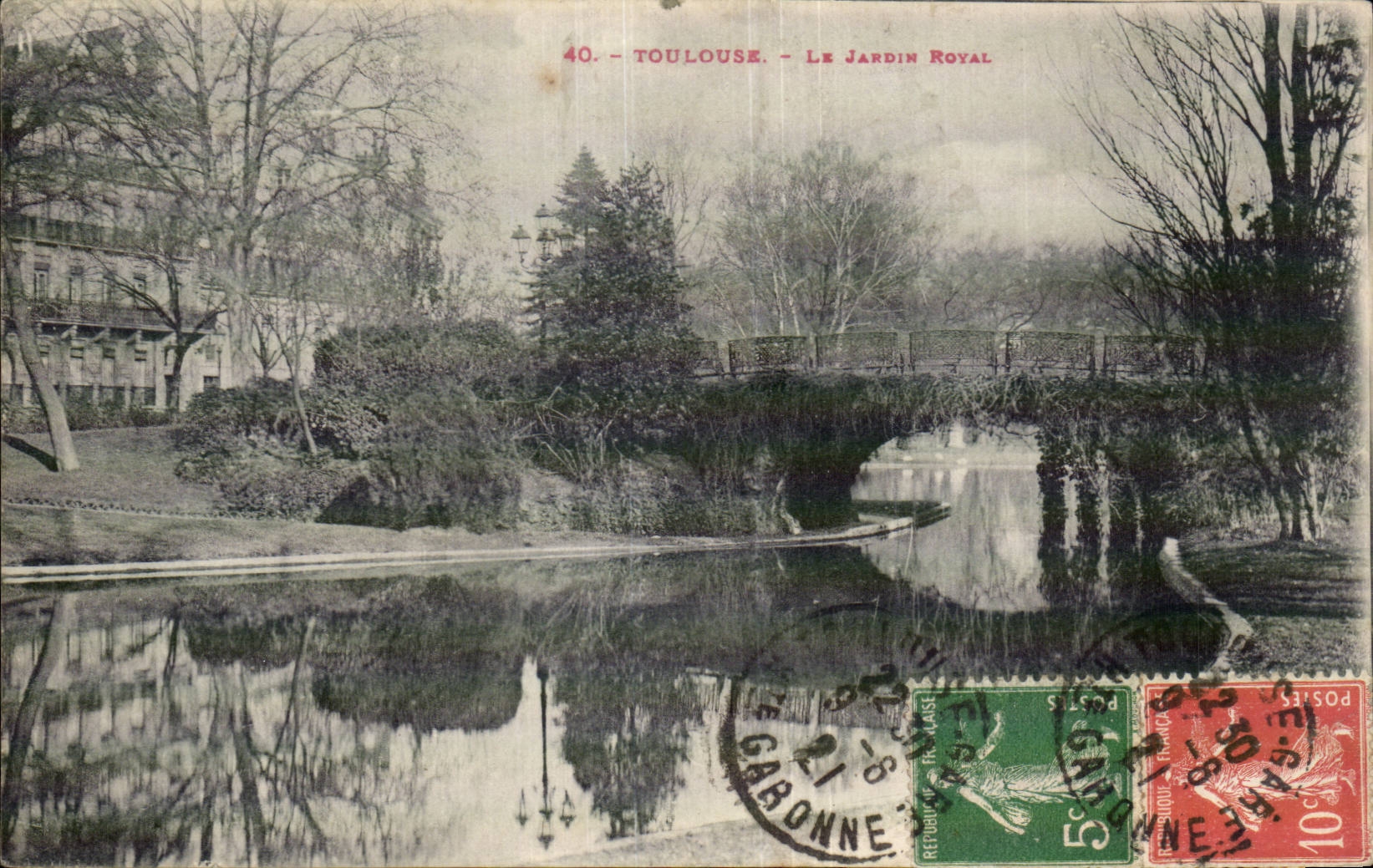 Toulouse - Le Jardin Royal- CPA 