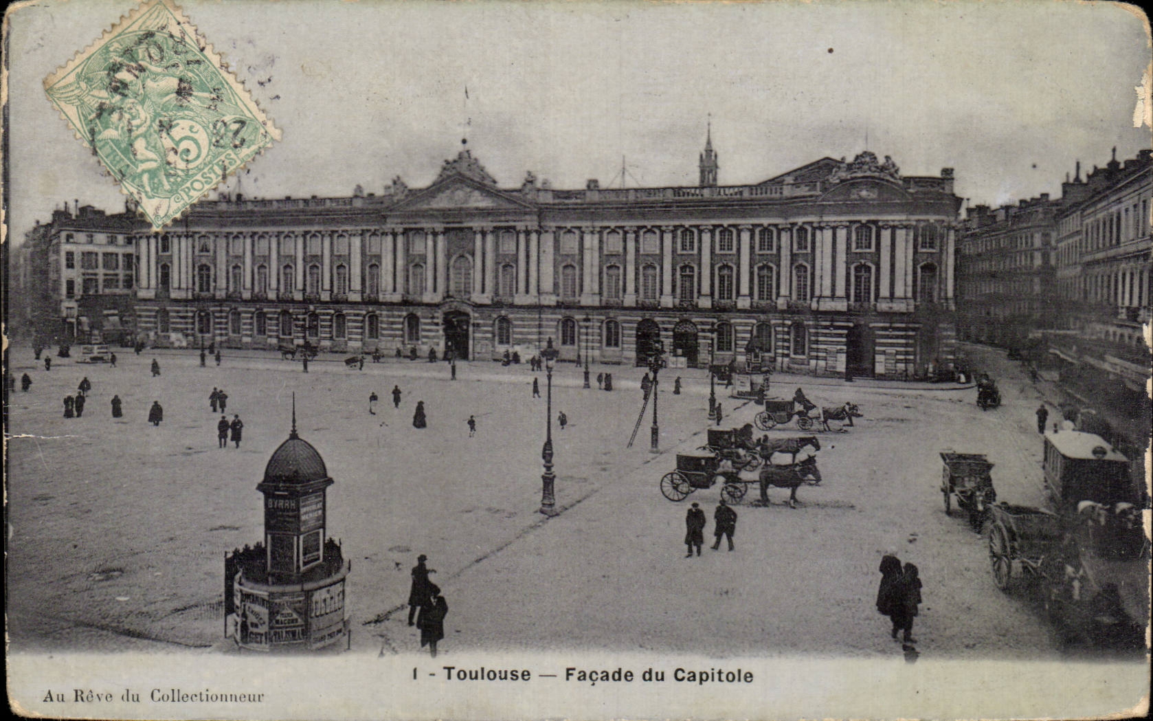 Toulouse - Facade du Capitole - CPA