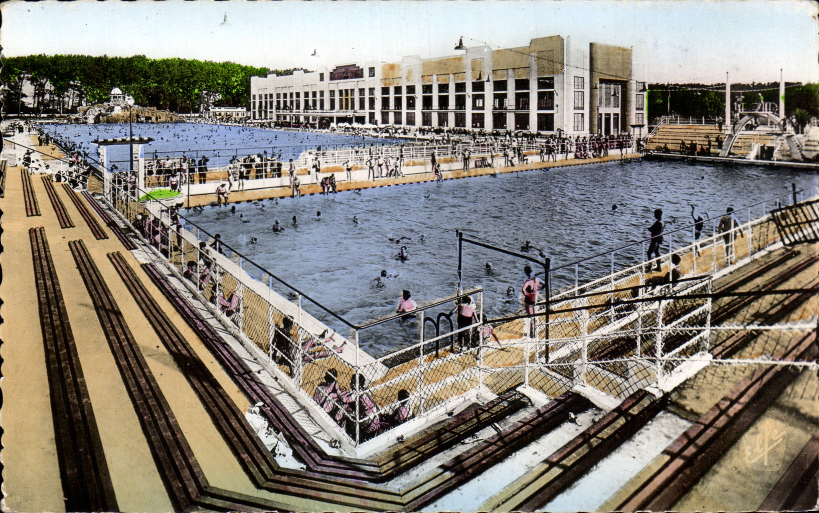 Toulouse - La Ville Rose - Grande Piscine Municipale - Swimming Pool - CPA 