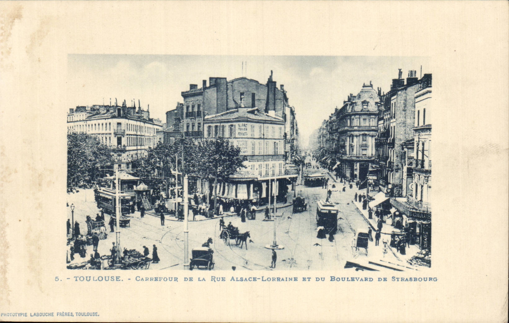 Toulouse - Cathedrale de la Rue d'Alsace Lorraine - CPA 