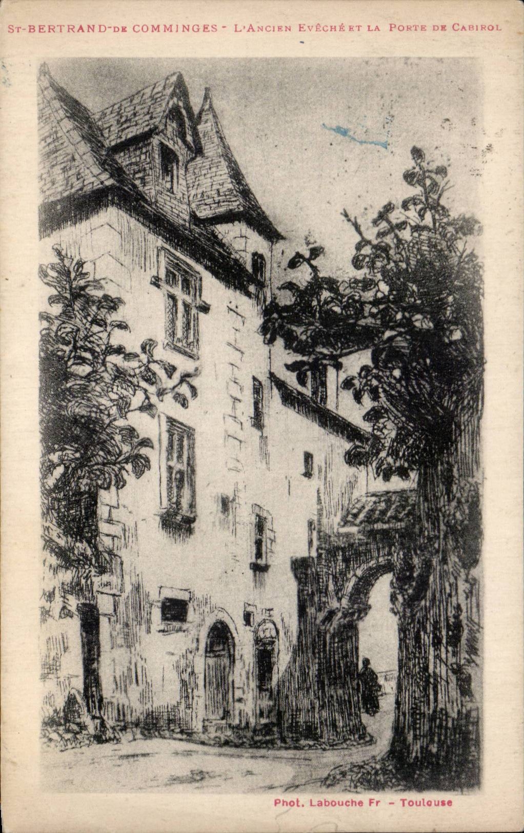 Saint Beltran de Comminges - Eveche viejo - CPA